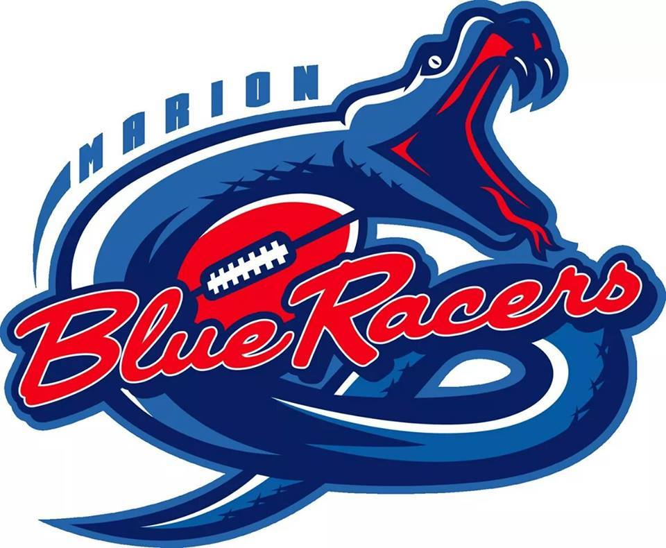 Marion Blue Racers 2015-Pres Primary Logo iron on transfers for T-shirts